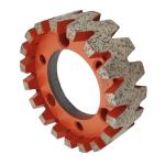 European Segmented CNC Stubbing Milling Wheel for Continuous Diamond Stone