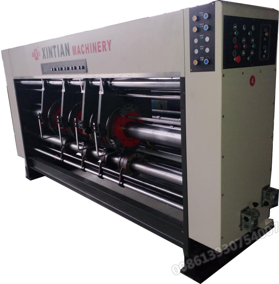 Automatic Printing Slotting Die-Cutter Corrugated Cardboard Making Machine high precision