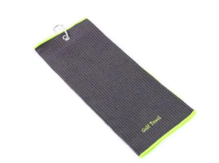 Digital Printed Golf Divot Tool Quick Dry Soft Washable Breathable Cotton Golf Towel