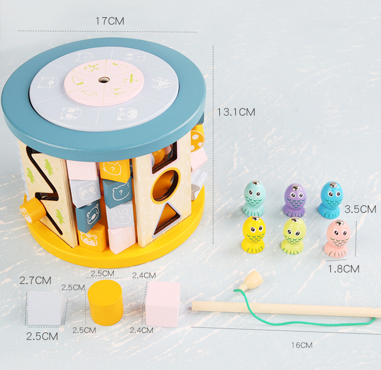 Children Early Education Puzzle Busy Board Logical Thinking Ability Rich