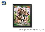 Customized Christmas 3D Lenticular Pictures / Flip Effect Printed 3D Animals