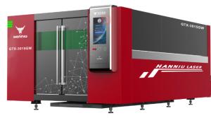 China Continuous Wave Enclosed Laser Cutting Machine 3000W 6000W High Power For Metal on sale