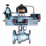 Aluminum Alloy 180 Degree Pneumatic Actuator Double Acting Valve Solution
