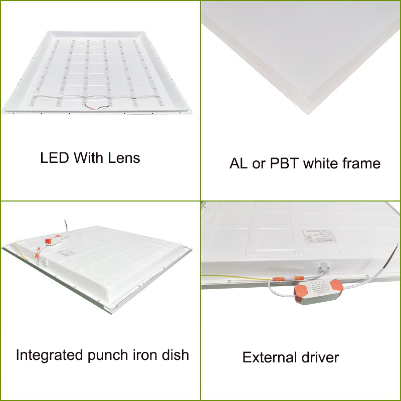 60x60 LED Panel Light 36W 40W 52W with 1kg Product Weight and NO Dimmer Option