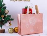 Glossy Glitter Durable Reusable Grocery Bag Tote Bag Handles Bag,Medium Non