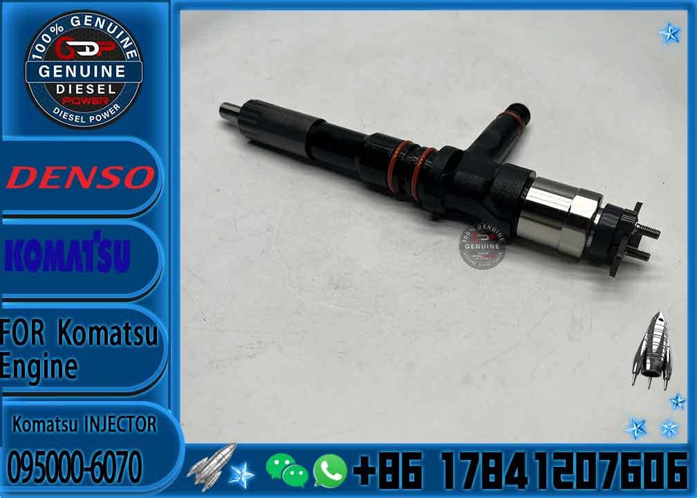 Fuel Injector 095000-6070 For Komatsu 6251-11-3100
