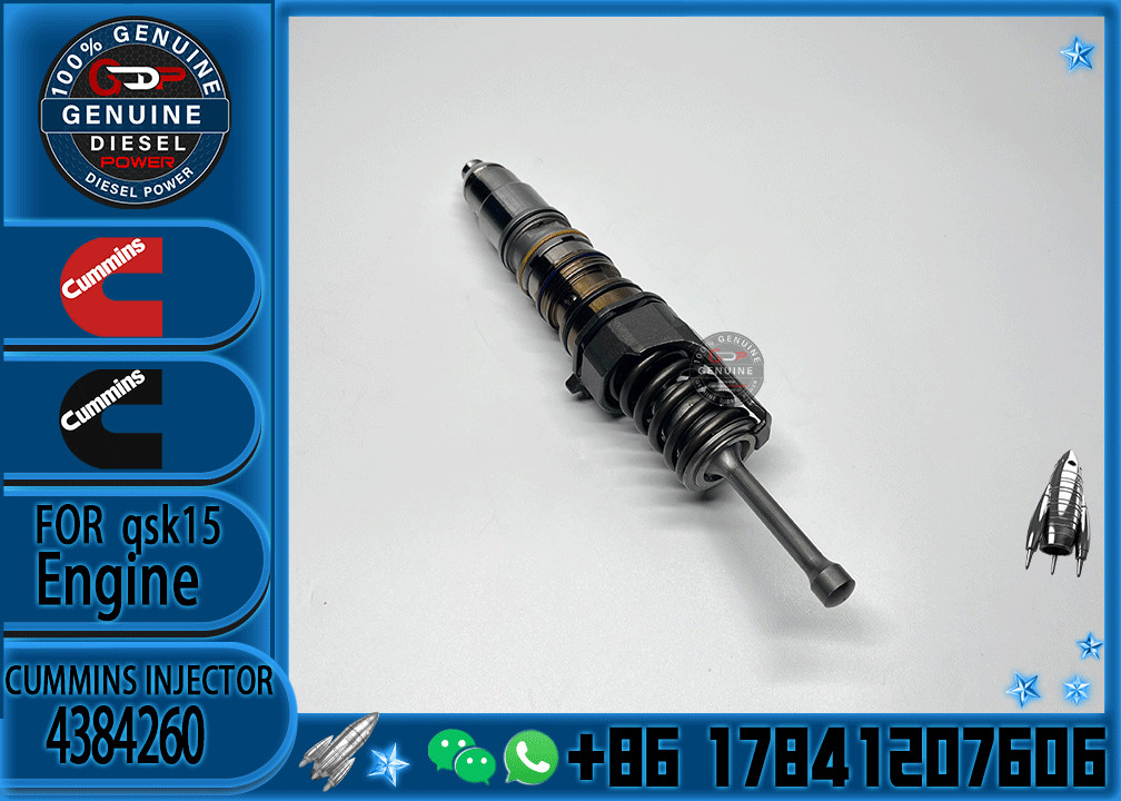 QSKX15 ISX15 Fuel Injector Nozzle Assembly 4062569 4928260 4954888 4088665 4088327 4384260