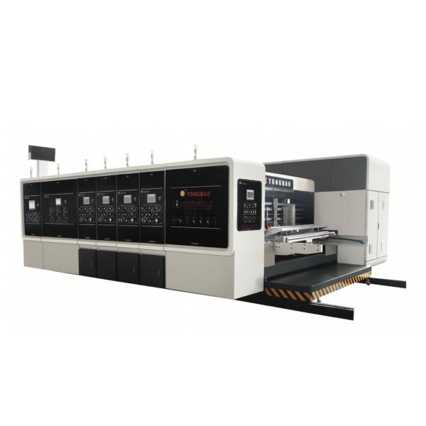 40000 KG High Definition Flexo Printing Slotting Rotary Die Cutting Machine for