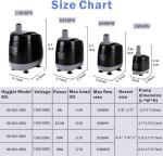 1180GPH Submersible Pump For Aquarium Water Change