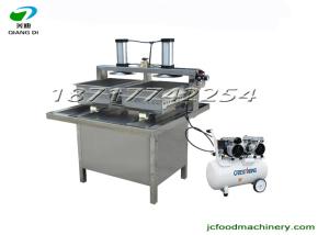 Quality Pneumatic double tofu mould forming machine/tofu maker equipment wholesale