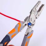 225mm High Leverage Combination Slip Joint Pliers Stainless Steel Cutting Pliers