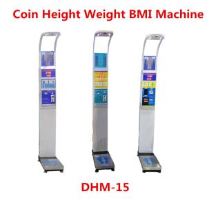 Quality Ultrasonic Height Measuring Scale , Height And Weight Machine With Music wholesale