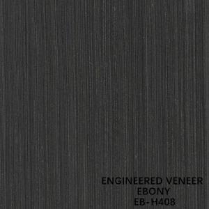 Quality Reconstituted Composite Engineered Ebony Wood Veneer H408 3100mm For Cabinet wholesale