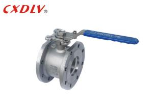 Quality High Platform CF8 SS304 DN50 Italy Wafer 1 Piece Ball Valve Driving by Actuators wholesale