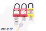 38MM Steel Shackle Safety Lockout Locks With Master Keys