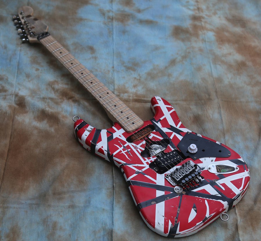 Top quality factory custom Aged ST Guitar Vintage/Relic, EddieVanHalen's Quality Guitar, EddieVanHalen's Quality Guitar