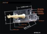 Durable Anaerobic Glove Box , Crystal Clear Table Top Glove Box Mt002 B