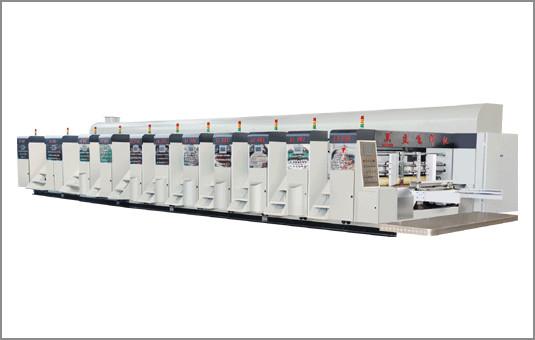 servo vacuum transfer corrugated carton flexo printing machine,900/1200,fixed