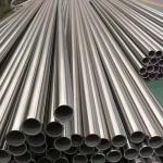 Round Seamless Stainless Steel Pipes Tubes Ss 410 904L 304