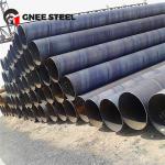ASTM A252 Steel Piling Pipe Round 3mm -10mm Thickness