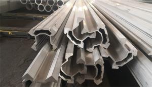Quality Quarrying Industry Aluminium Extruded Profiles 6M Heat Treatment Feed Beam wholesale