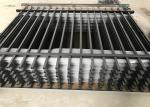 Steel Tubular Fence Panels ( Crimped spear and flat Design) 1800mm height and
