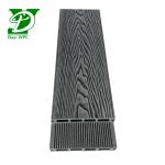 Waterproof Embossed Surface Modern Hollow Wood Plastic Composite Decking
