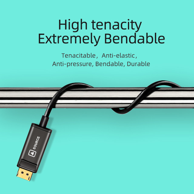 DisplayPort to HDMI Cable Uni-Directional 4k@60Hz Aluminum Shell Compatible for HDTV Monitor