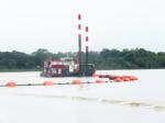 Length 30m Lake Sand Dredger machine 20 Inch Discharge Port 18m