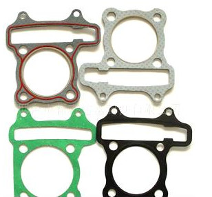 Cylinder Gasket for GY6 125 Motor Engine ,motorcycle gasket for GY6-125,cylinder block and cylinder head