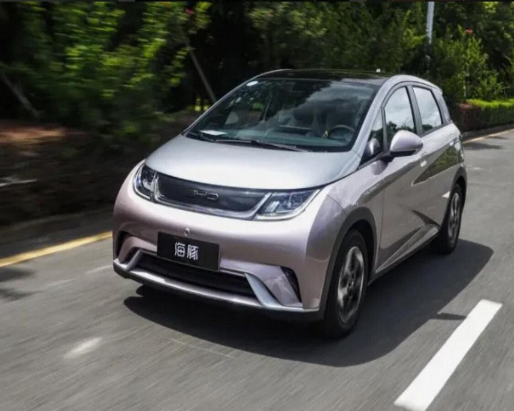 Max Speed 150km/h 2023 BYD Dolphin 405KM Freedom EV Car with Speed 0km and Battery Type Lithium Iron Phosphate Battery