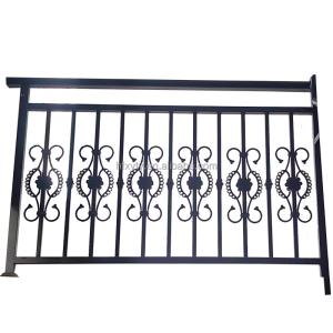 Quality Porch Exterior Metal Stair Handrail Outdoor Residential Aluminum Railings Balustrade wholesale