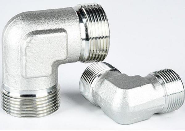 Advantageous Male Thread Hydraulic Pipe Fittings 90 Degree Elbow Hydraulic