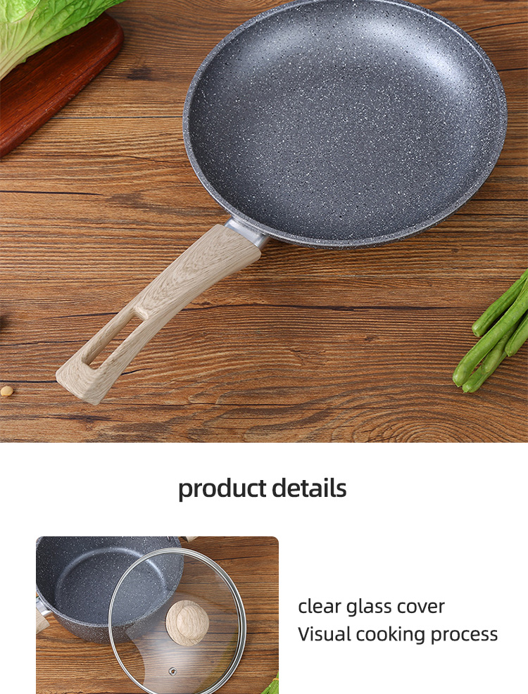 Maifan Stone Non Stick Aluminium Cookware Sets With Lid Customized Logo