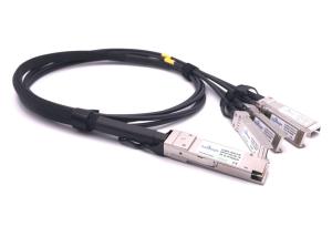 Quality OEM 100g Qsfp28 Dac To 4 10g Sfp+ Direct Attach Passive Copper Cable wholesale