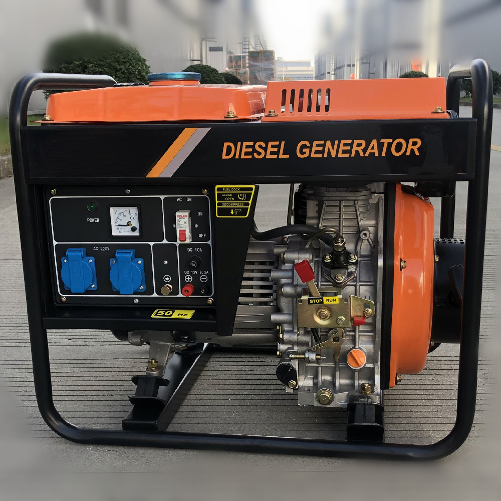 IP23 Protection Class 3000W 3500W 5000W Dynamo Diesel Generators for Residential