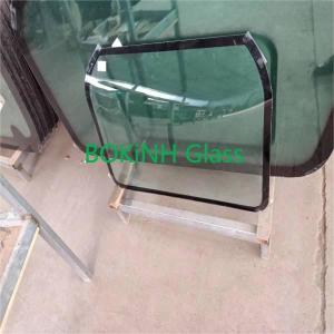 Quality FYD00010339 HITACHI Excavator Cab Front Up Position A Tempered Glass wholesale