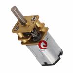 High Torque Low Speed 12mm Metal Gear DC Electronic Door Lock Motor 3V 6V 12V