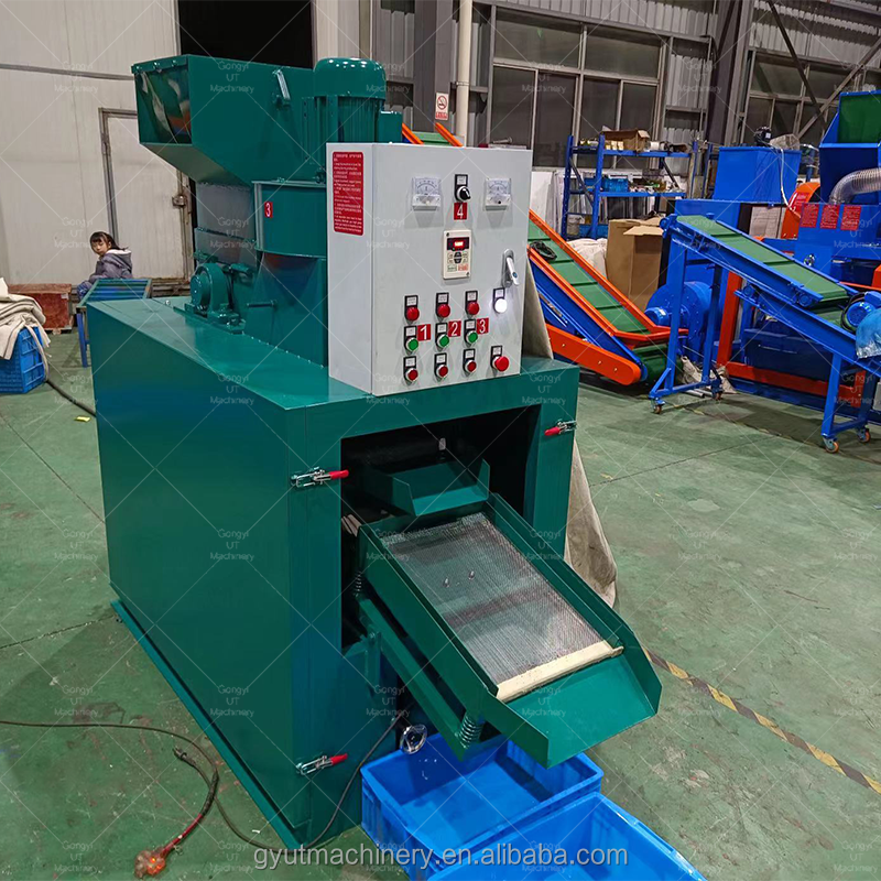 Support Single-Phase Cable Grinder Machine for Recycling Material Waste Copper Wire Cable