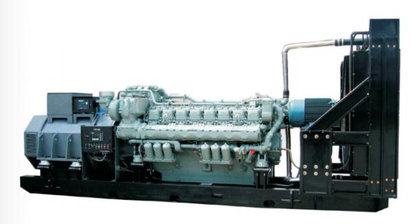 Elec Soundproof Generator Set 800kW Water Cooled Natutal Gas/Biogas/LPG