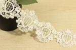Multiusage Guipure Lace Trims 60mm Width Nonelastic Plant Decorated