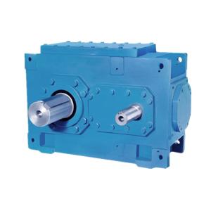 Quality H/B Series Bevel Helical Gearbox Gear Motor Cylindrical Speed Reducer wholesale