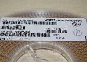 Quality Molded Tantalum Capacitors Integrated Circuit IC 16V 1411 3528 Metric 2.8Ohm TAJB106K016RNJ 10µF wholesale