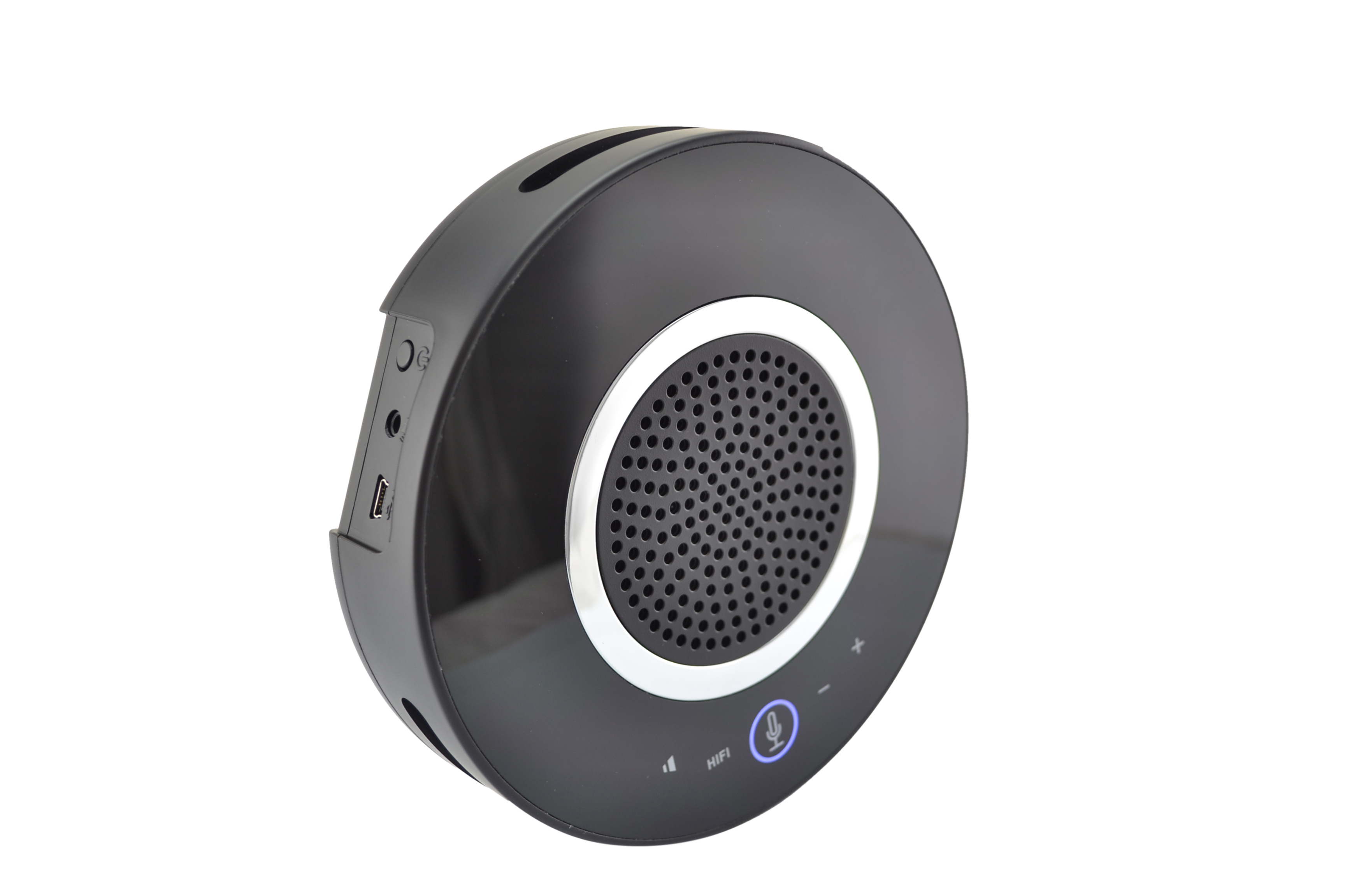 Wireless Communication Meeting Full Range Conference Speakerphone with USB for Online Conference, Portable USB Microphon