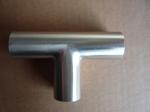 Inox 304 Ss Pipe Fittings , Food Grade Stainless Steel Equal Tee