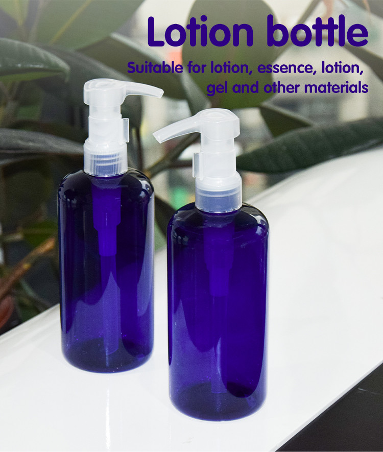 500ml PET Lotion Bottle With Mono All Plastic 28-410 4cc Dosage Dispenser