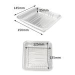 Supermarket PET Freezer Food Tray Customized Lightweight For Meat Packaging
