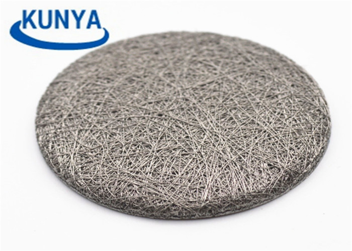 1.7mm Thickness 550 Degree Sintered Titanium Fiber Felt