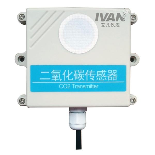 Industrial Grade Wall Mount CO2 Sensor with Drift ±10ppm/year and Accuracy 40 3