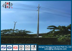 Quality Philippines Direct Burial Steel Tubular Pole with Flange connection wholesale